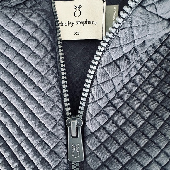 Dudley Stephens Pocomo Pullover Waffle Navy Blue XS - Picture 4 of 9